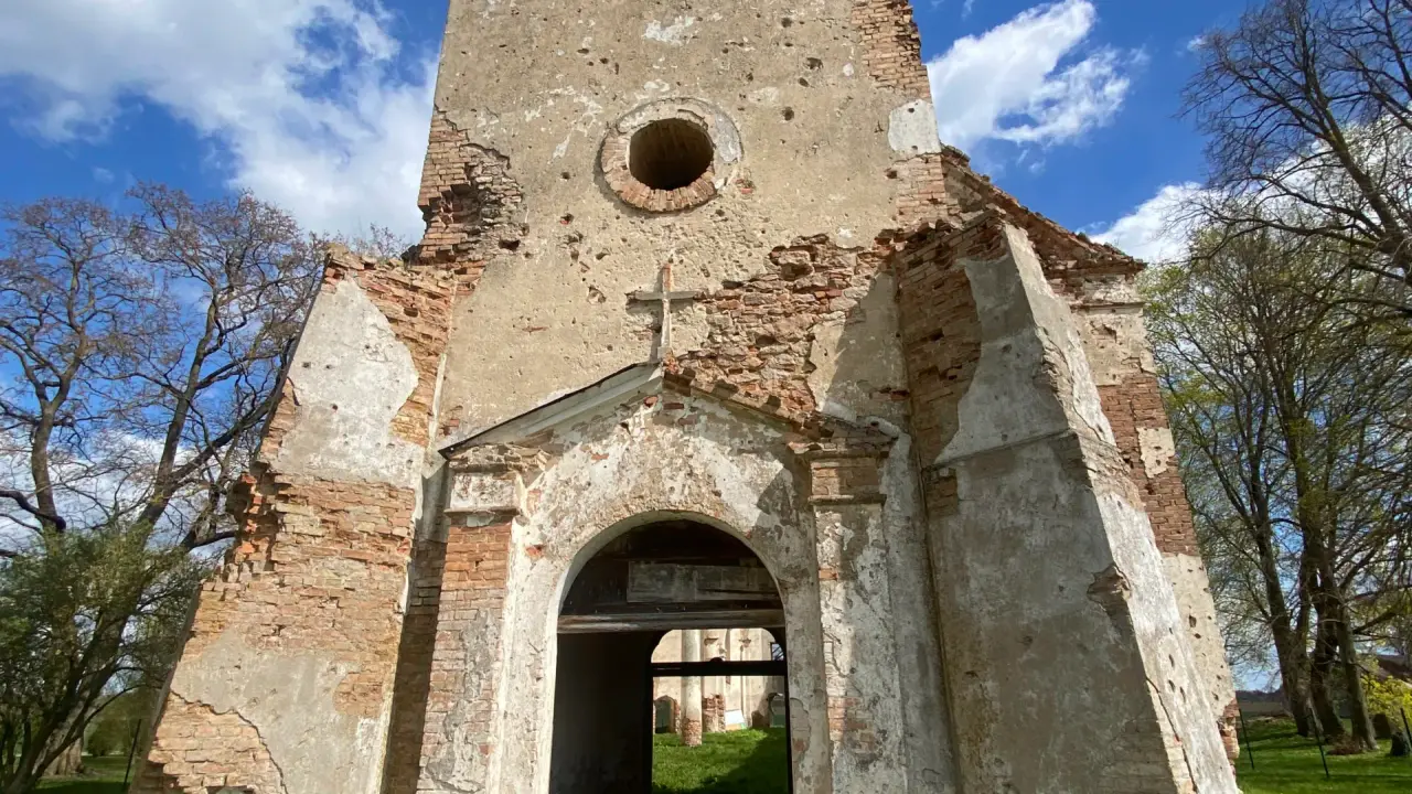 Salgale evangelical lutheran ruined church