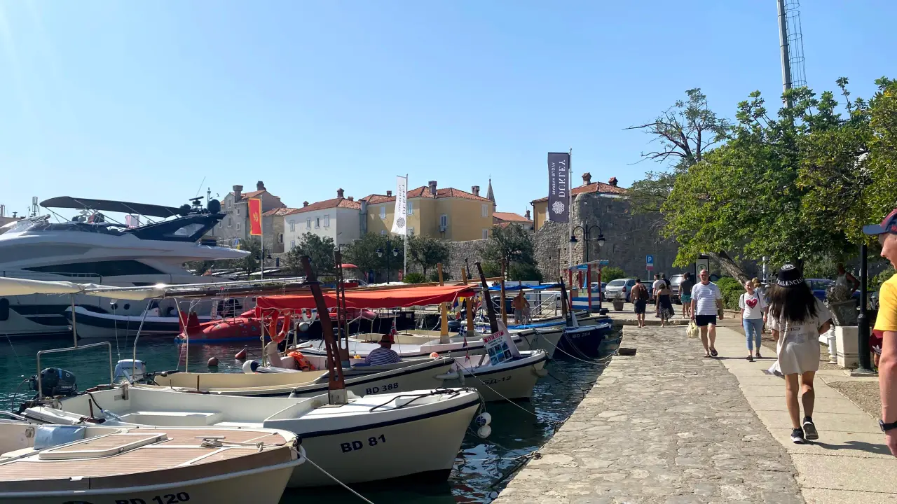 Budva embankment