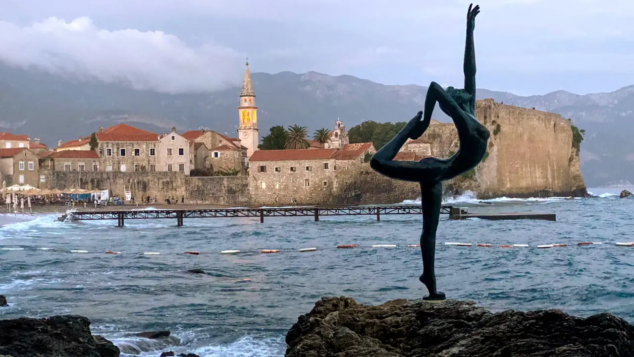 A dancer from Budva