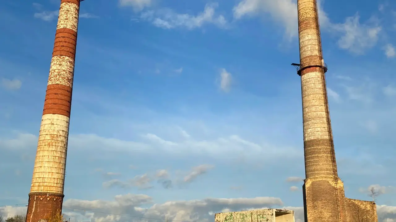 Pulp and paper plant in Sloka.
