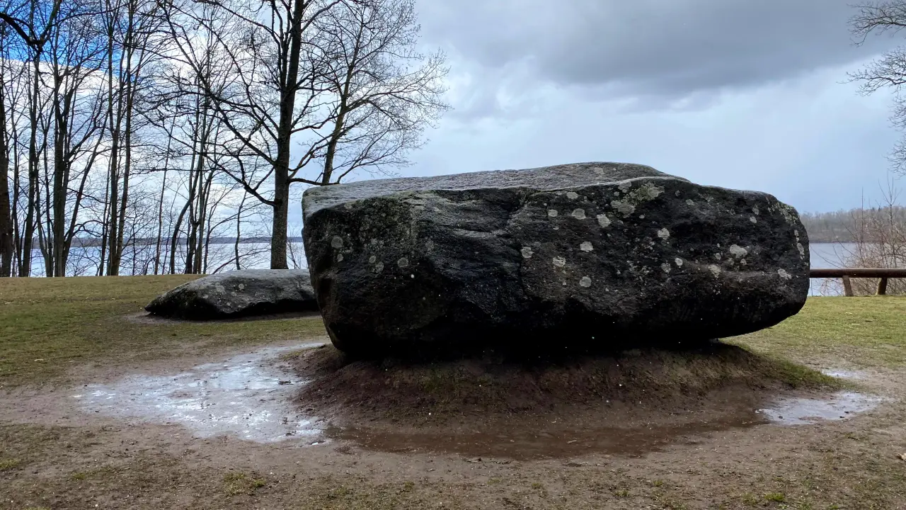 Boulder bed of Lachplesis