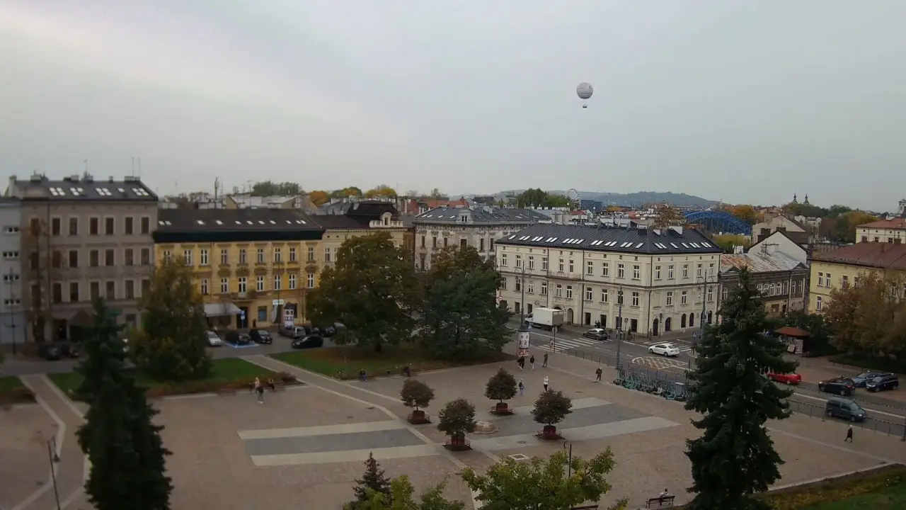 Cracóvia - Podgorze câmera ao vivo: Polónia 🎦