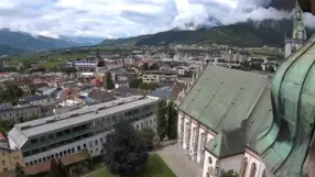 View of the town of Schwaz