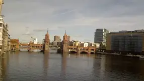 Berlin, Oberbaumbrücke Bridge