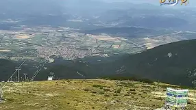 Ski resort Bansko, on Mount Todorka