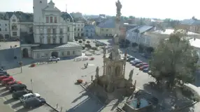 Unicov, city square