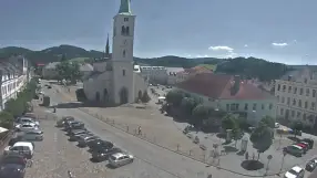 The main square of Český Krumlov
