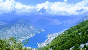 Panorama of the Bay of Kotor