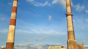 Pulp and paper plant in Sloka.