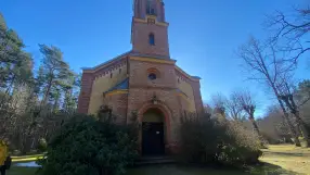 The Island of St.Stefan. St. John the Evangelical Lutheran Church