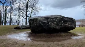 Boulder bed of Lachplesis