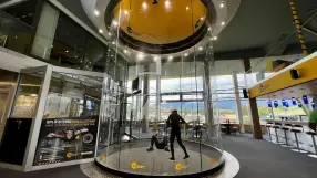 Indoor Skydiving at the Hurricane Factory