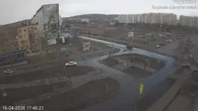 Intersection of Deputatskaya and Kirov Streets