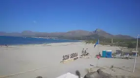 Mallorca, Son Serra de Marina, on the coast.
