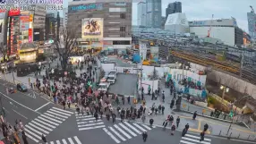 JR Shinjuku East Exit Station Square