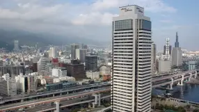 Kobe City Skyline