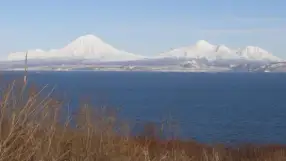 Koraksky and Avachinsky volcanoes