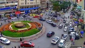 Nablus city panorama