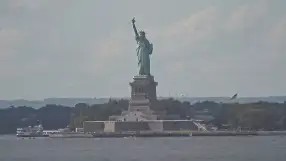 The Statue of Liberty in New York