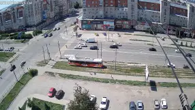 Marshal Zhukov and Mayakovsky streets, Omsk
