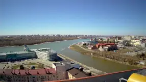 Omsk, Om and Irtysh rivers