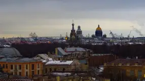 Roofs of st. petersburg