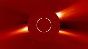 SOHO Solar Observatory, Sun's corona