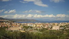 Panorama of the city of Soverato