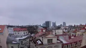 Roofs of houses in Tallinn