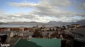 Ushuaia city view