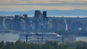 Vancouvers downtown skyline