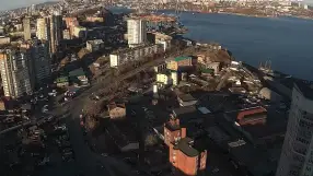 Vladivostok city panorama