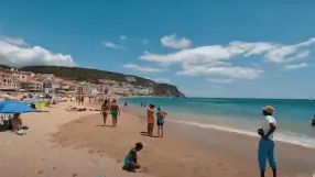 Walks live, Rio De Janeiro beach
