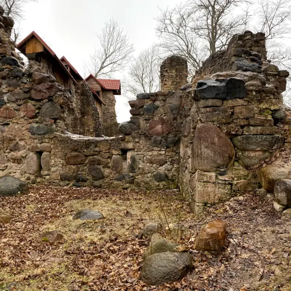 Руины Лиелвардского замка - фото 1