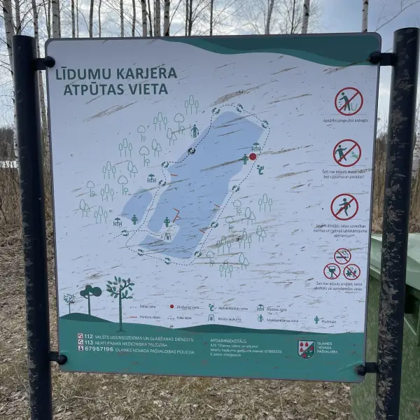 Природная тропа вокруг карьера Лидума - фото 2