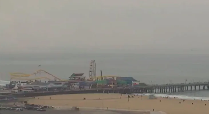 Los Angeles – Plage de Santa Monica vignette