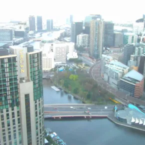 Melbourne panorama miniatyrbilde
