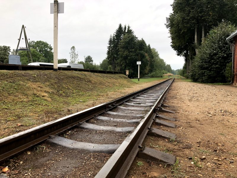 Narrow-gauge railway and Depot