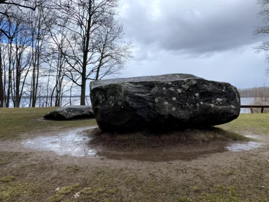 Boulder bed of Lachplesis