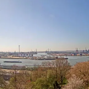 Порт Гамбурга картинка