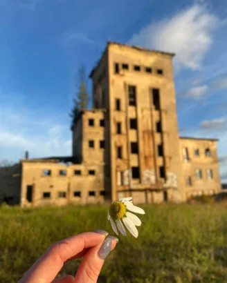 Pulp and paper plant in Sloka.