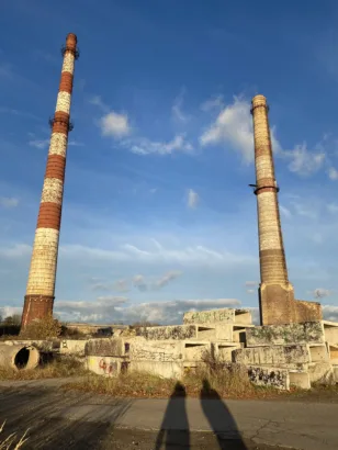 Pulp and paper plant in Sloka.