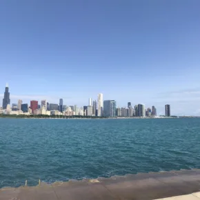Horizonte de Chicago miniatura