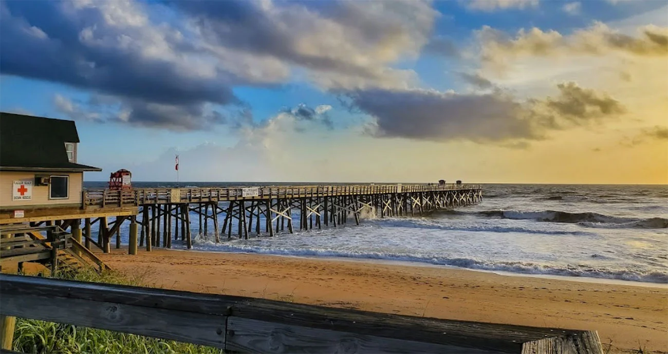 Flagler Beach - Fishing Pier Live Webcam - USA 🎦