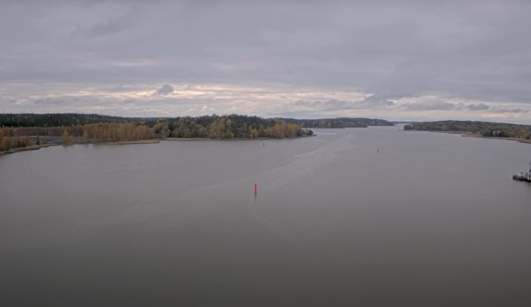 Port of turku fairway live webcam finland