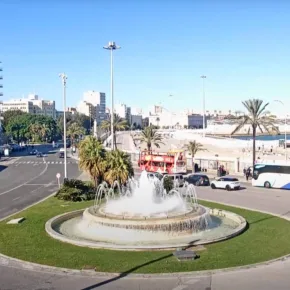 Fuente de la Plaza de Sevilla miniatura