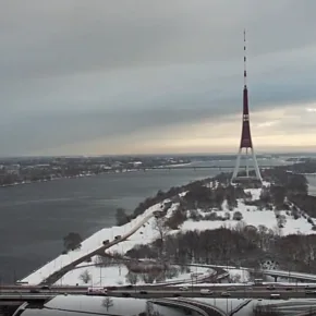 Riga – Torre de televisão miniatura
