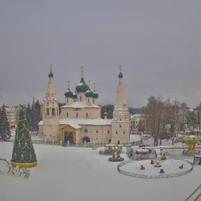 Plaza soviética miniatura