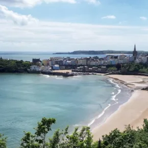 Puerto de Tenby miniatura
