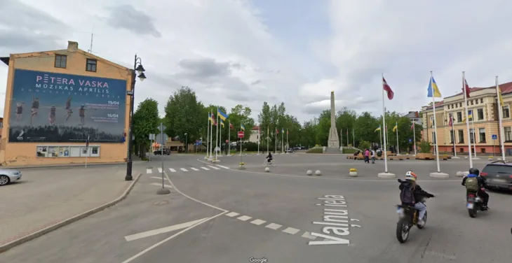 Цесис, центр города картинка